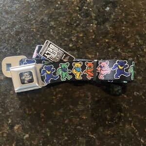 Grateful Dead Belt with Colorful Bears